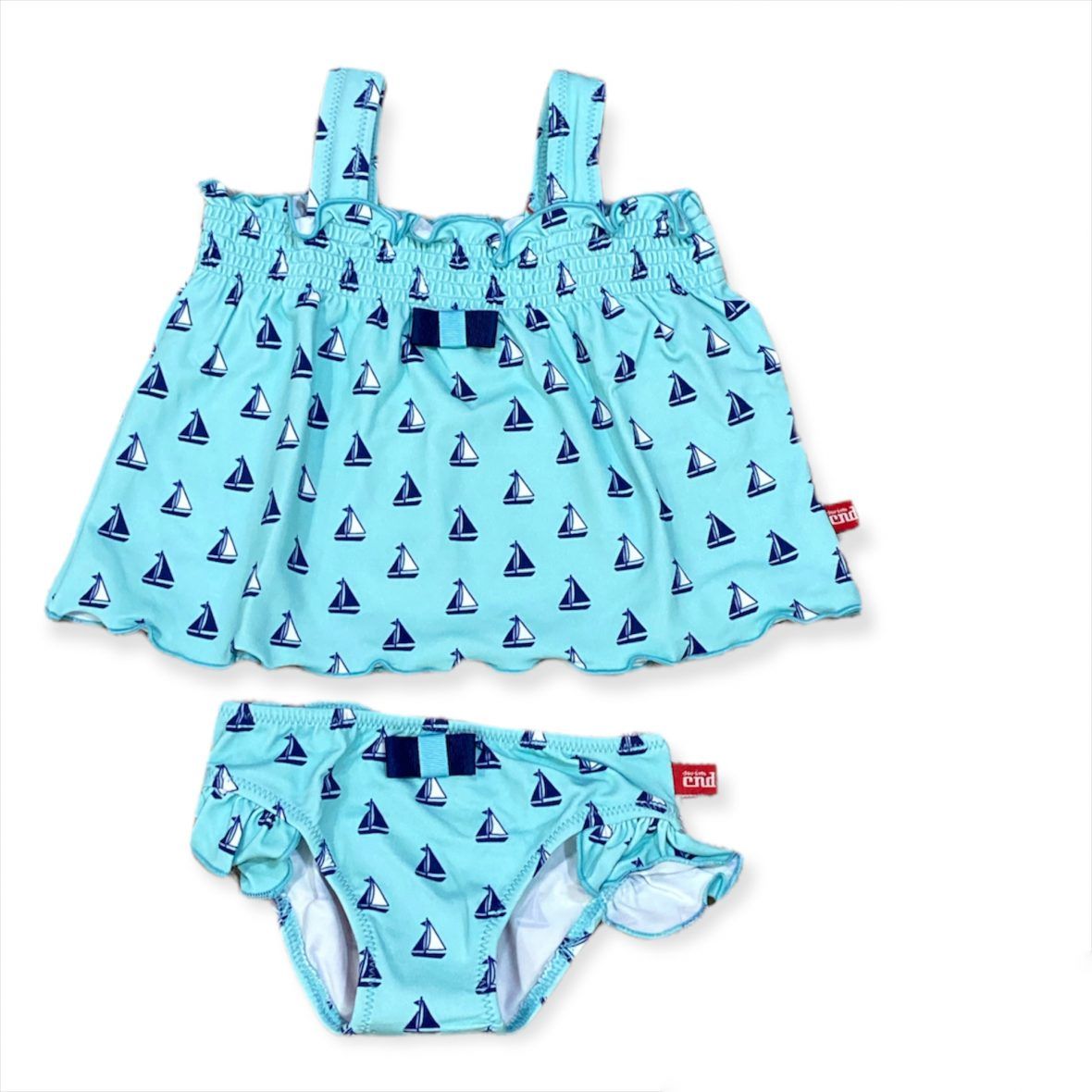 Condor tankini barquitos azul