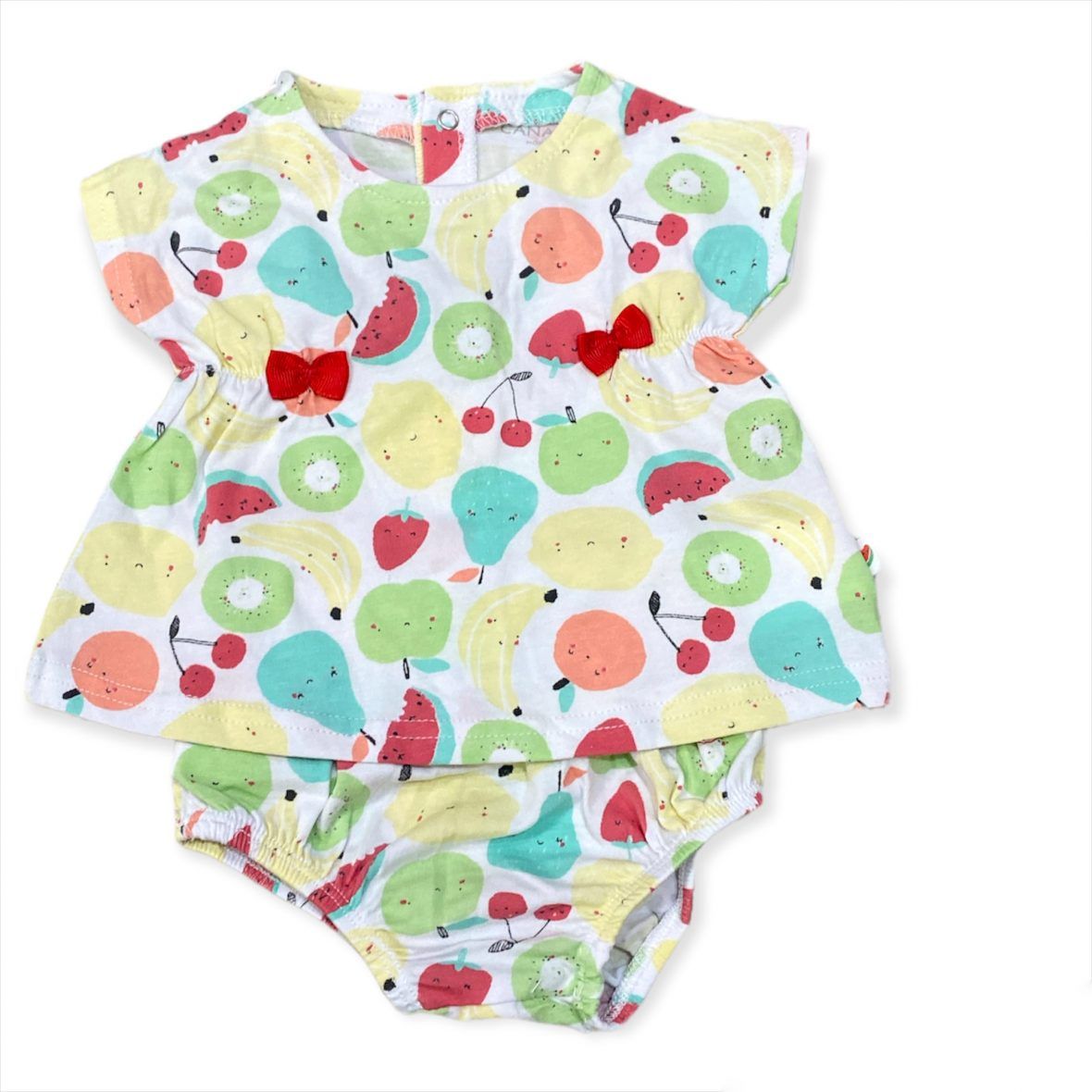 Canada House vestido minifrutti