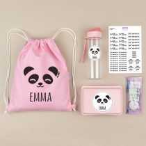 mipipo-pack-mi-equipo-para-el-cole-con-petate-panda-rosa-personalizado-regalo-marcaprendas