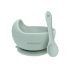 Kikkaboo bol silicona con cuchara mint