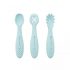 Olmitos set cubiertos de aprendizaje azul