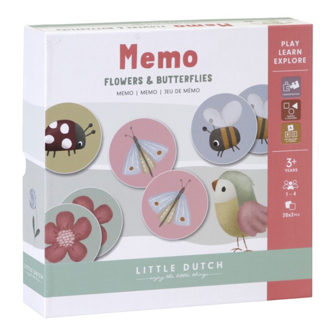Little Dutch juego memo flowers