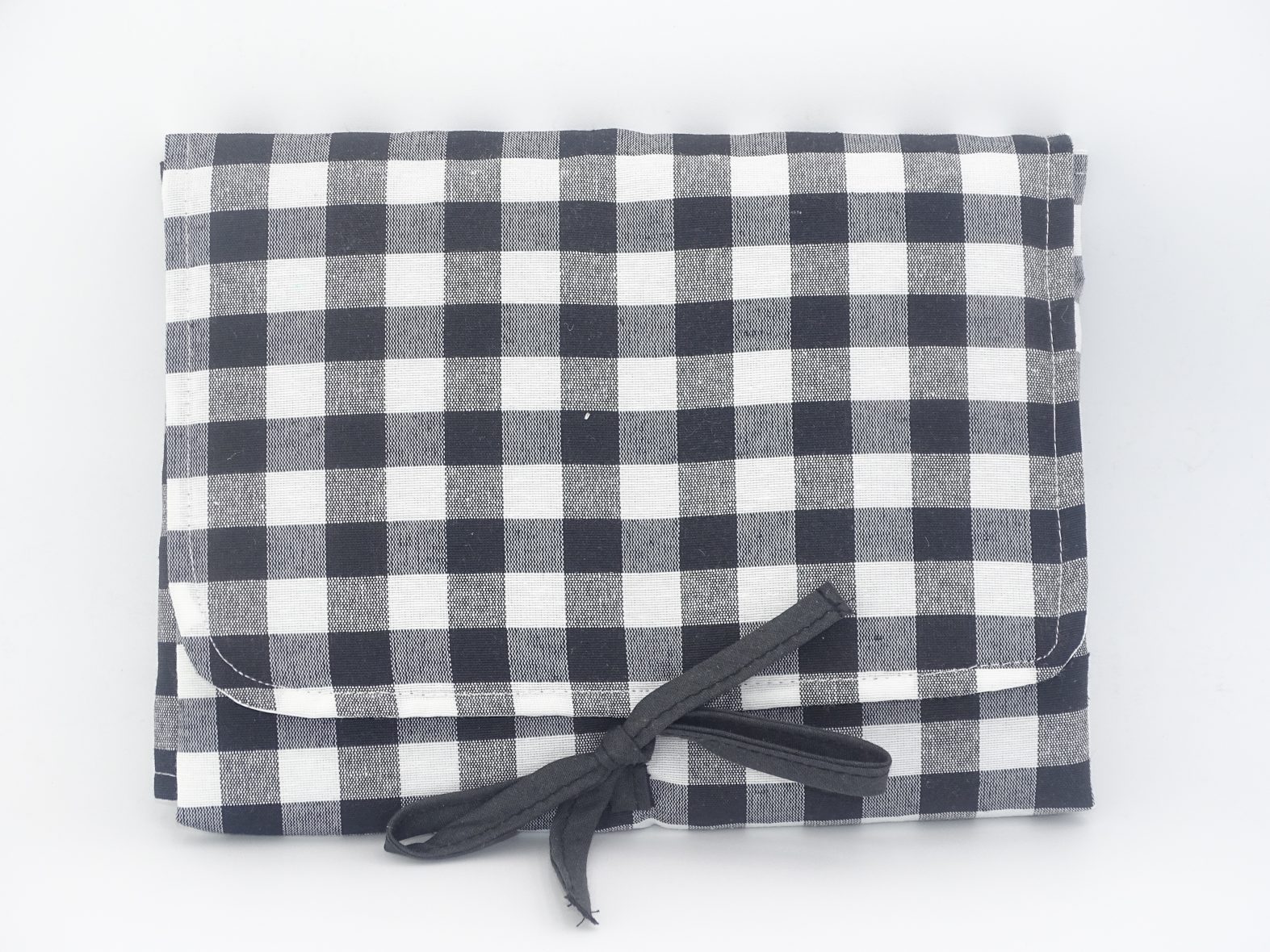 Cambiador/vestidor vichy negro