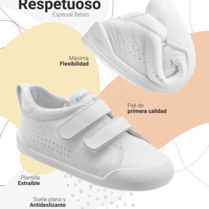 imagen de calzado respetuoso, zapatos respetuosos flexibles