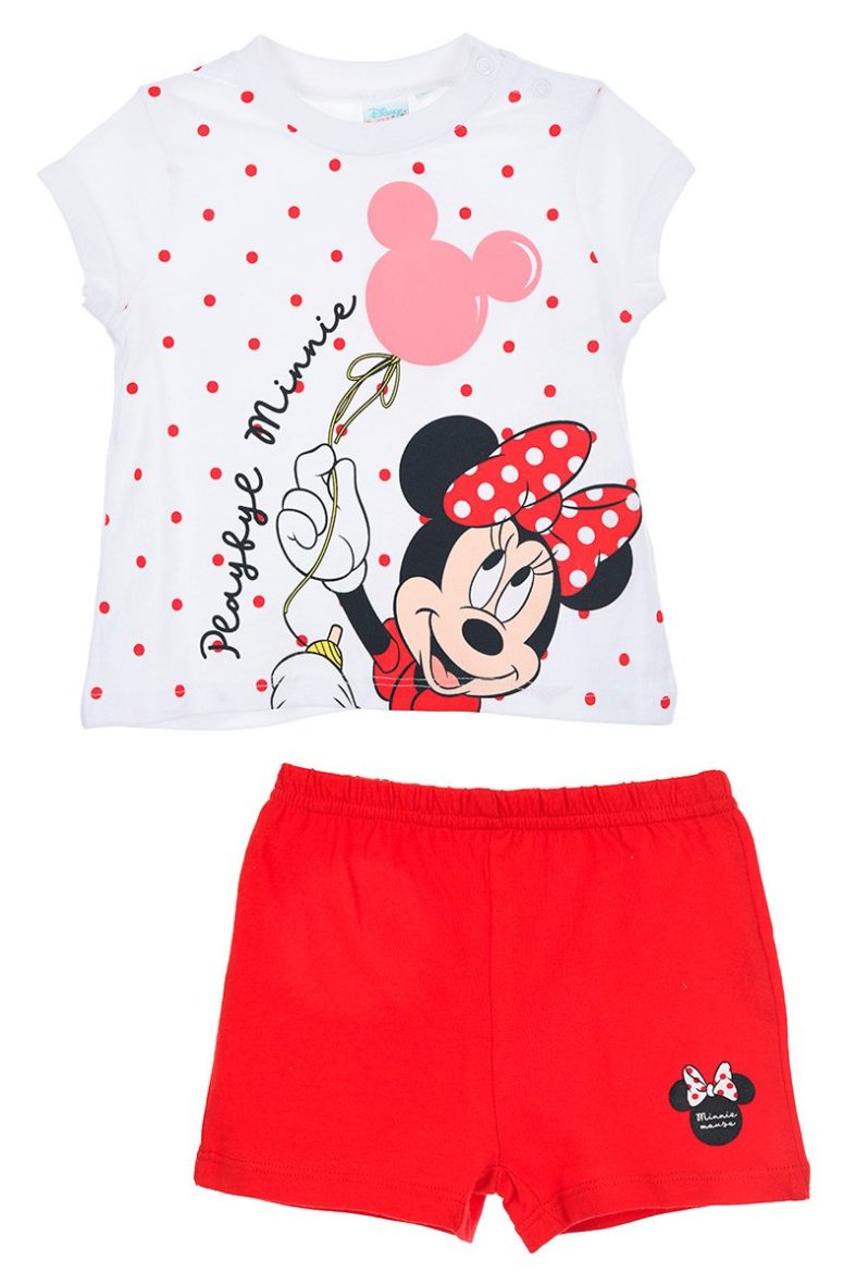 Disney conjunto Minnie rojo