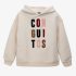Conguitos sudadera logo colores beig