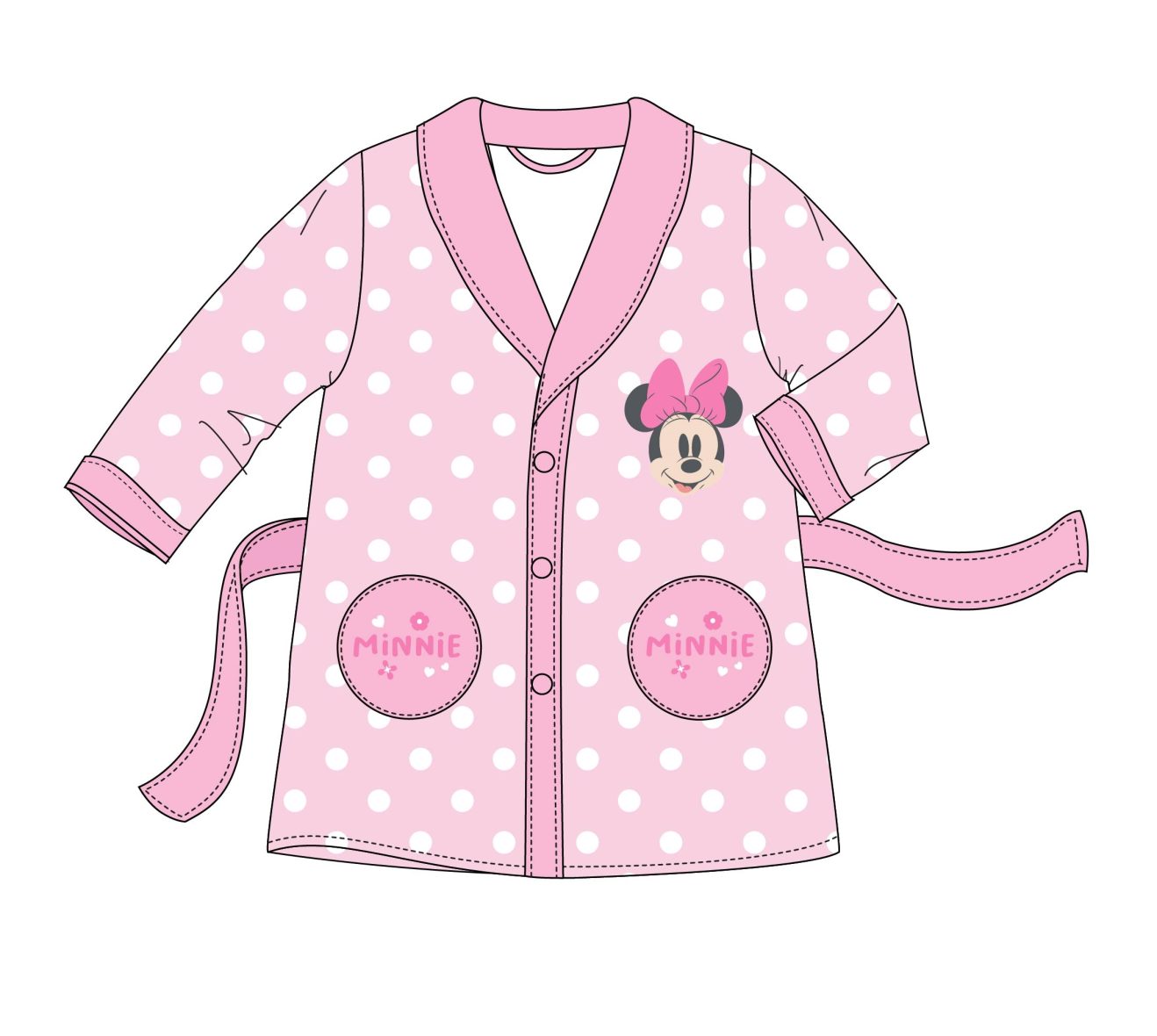 Disney batín Minnie rosa