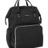Kikkaboo mochila cambiador Siena negro