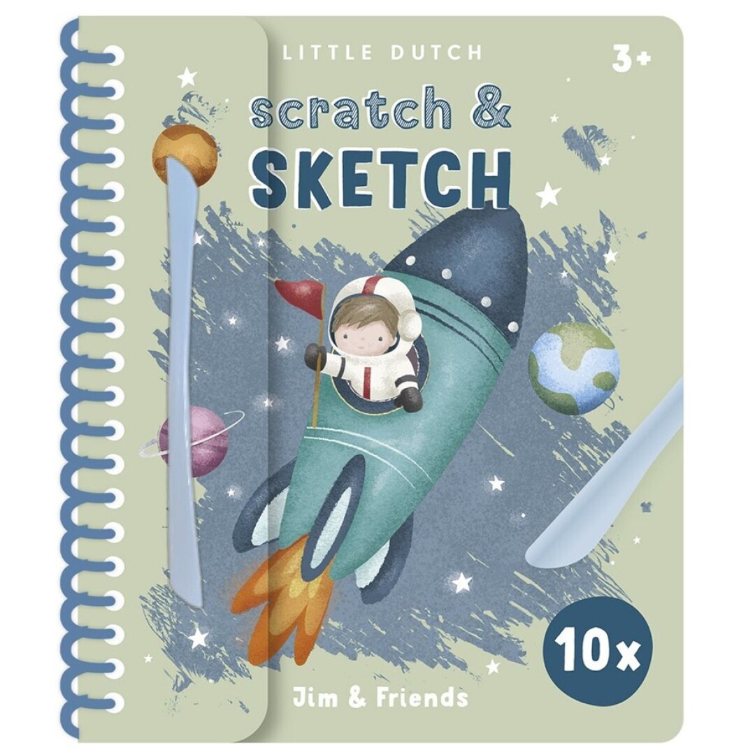 Little Dutch libro de rascar Jim