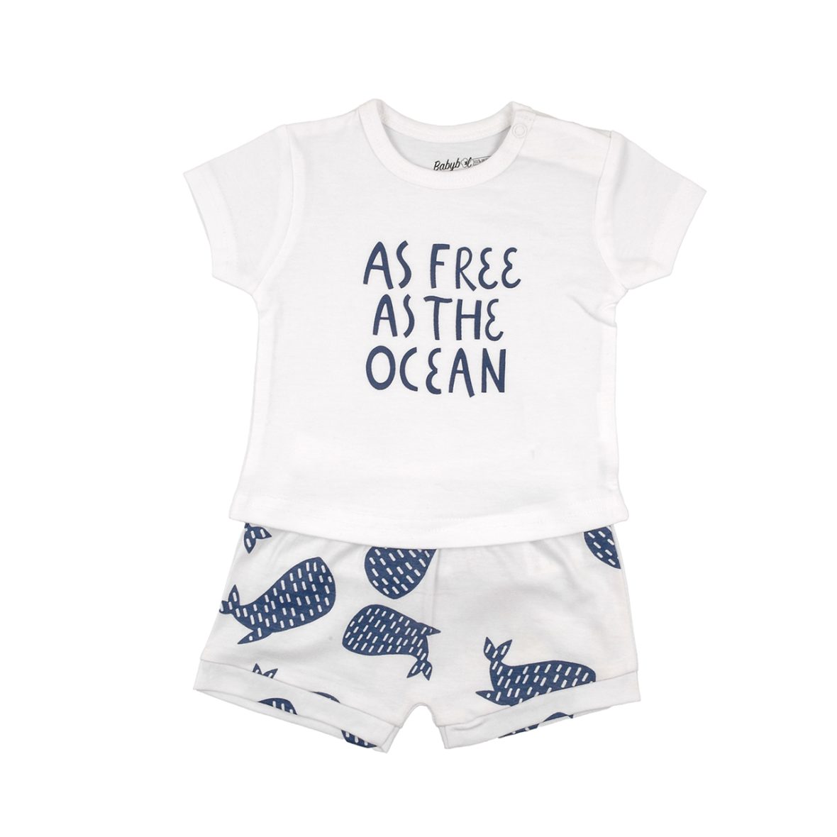 Babybol conjunto Ballenas niño 140444