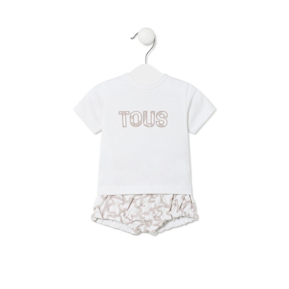 Tous conjunto bebé Kaos beige