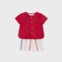 Mayoral Conjunto lino rojo 1219