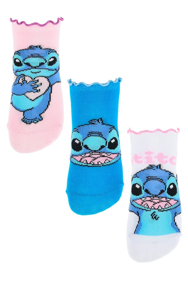 disney-calcetin-tobillero-stich-rosa-monmama