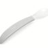 Kiokids cuchara silicona gris