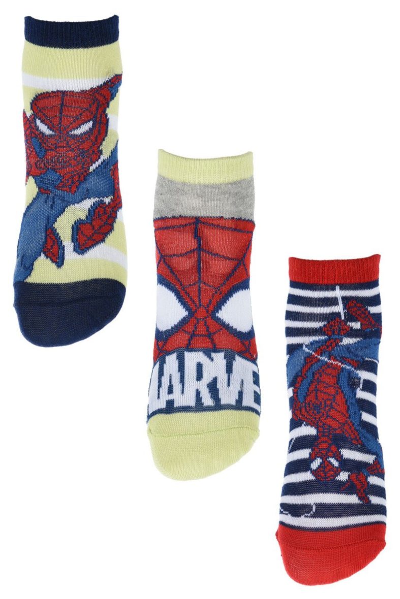 Disney pack 3 calcetines lima Spider Man
