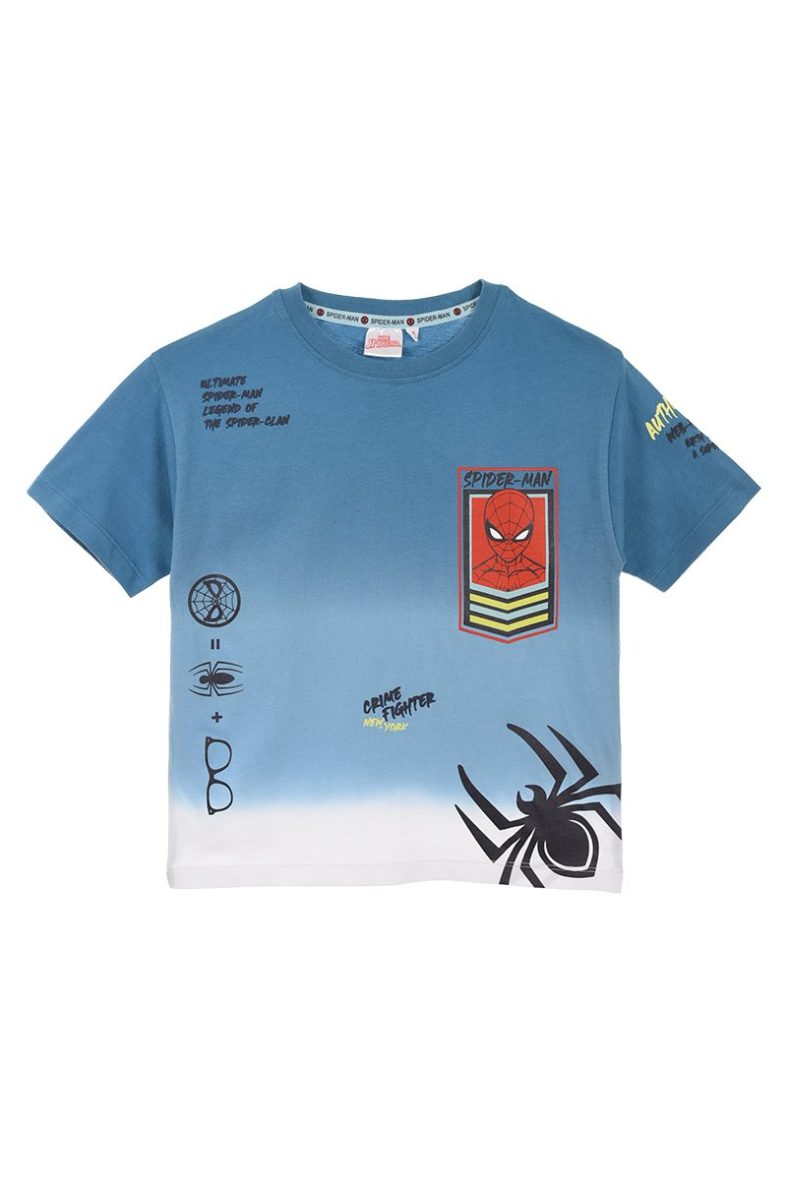 Disney camiseta azul Spider Man