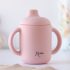 Kiokids taza 120ml silicona rosa