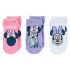 Disney pack 3 calcetines lila Minnie Mouse