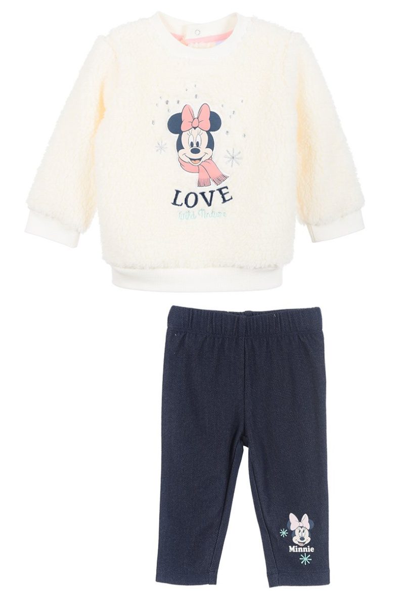 Disney conjunto pelo Minnie blanco roto