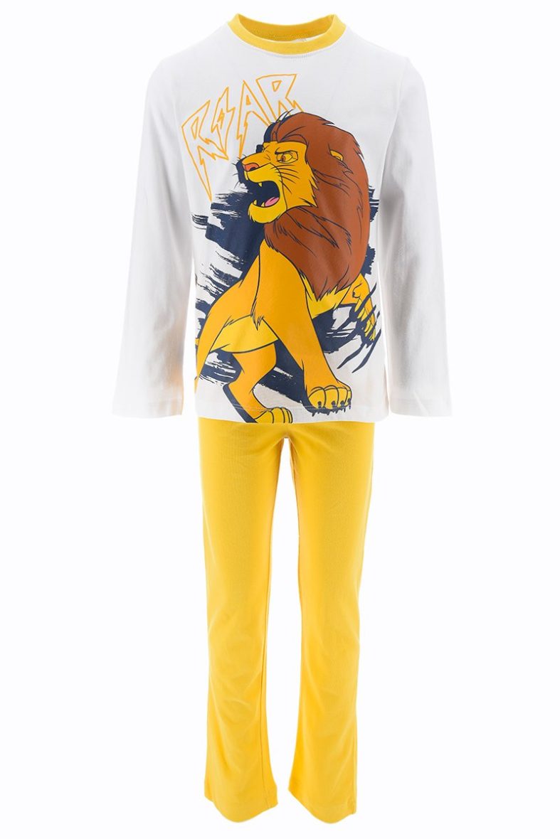 Disney pijama niño Mufasa amarillo