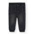Boboli pantalón denim black 390248
