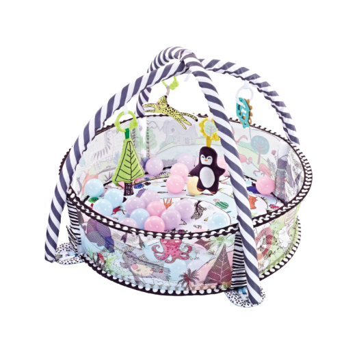 Kikkaboo alfombra de juego Animals word