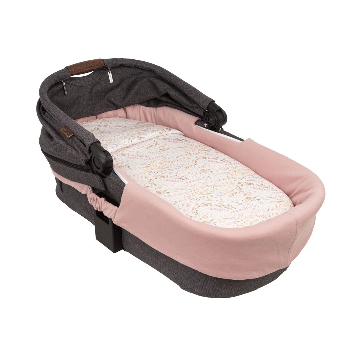 Bimbi interior capazo bambú rosa/lila