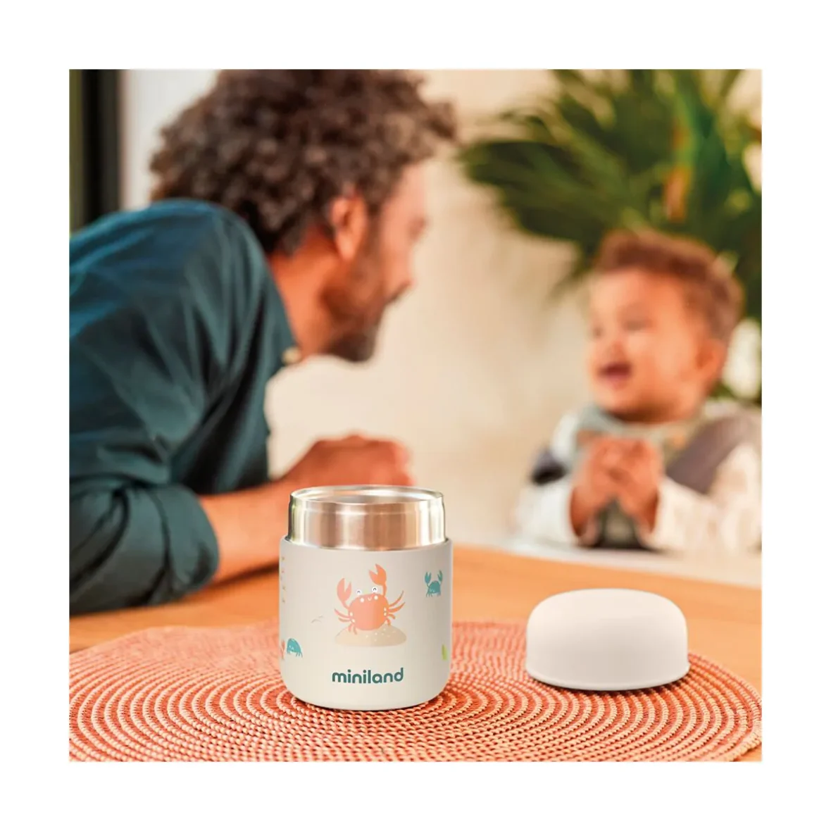 Miniland termo papilla 280 ml Crabsy