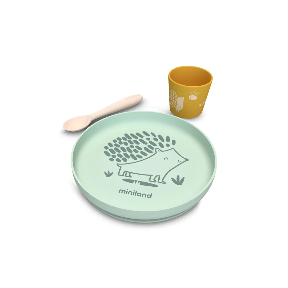 Miniland vajilla silicona Garden