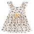Chicco vestido hojas beig 16724