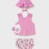 Mayoral conjunto baño rosa 1668