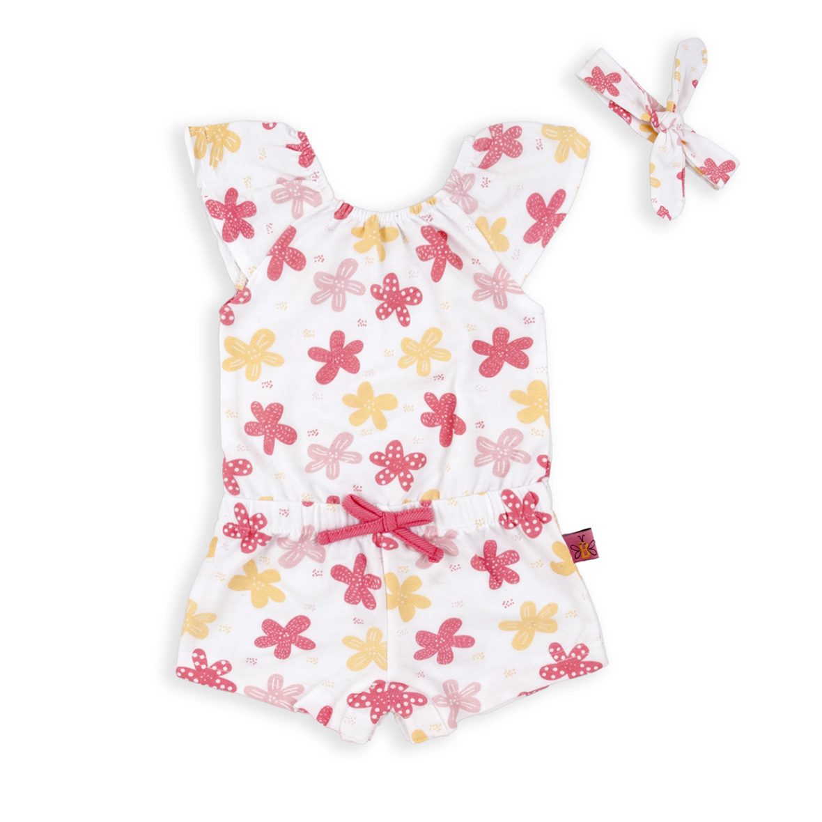 Babybol mono y turbante flores 151050