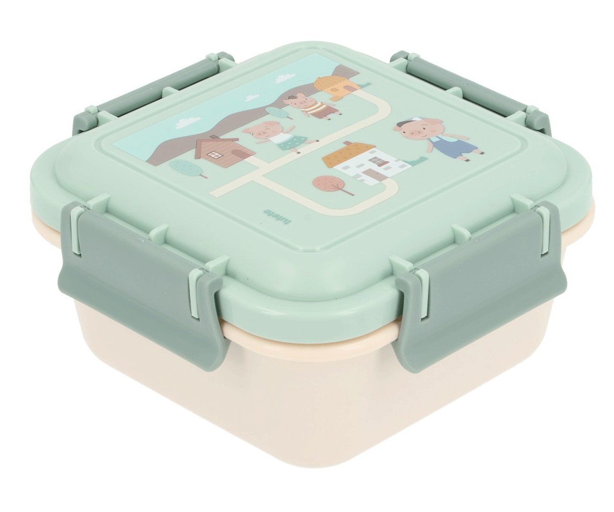 Tutete Caja Almuerzo Grande 3 Cerditos