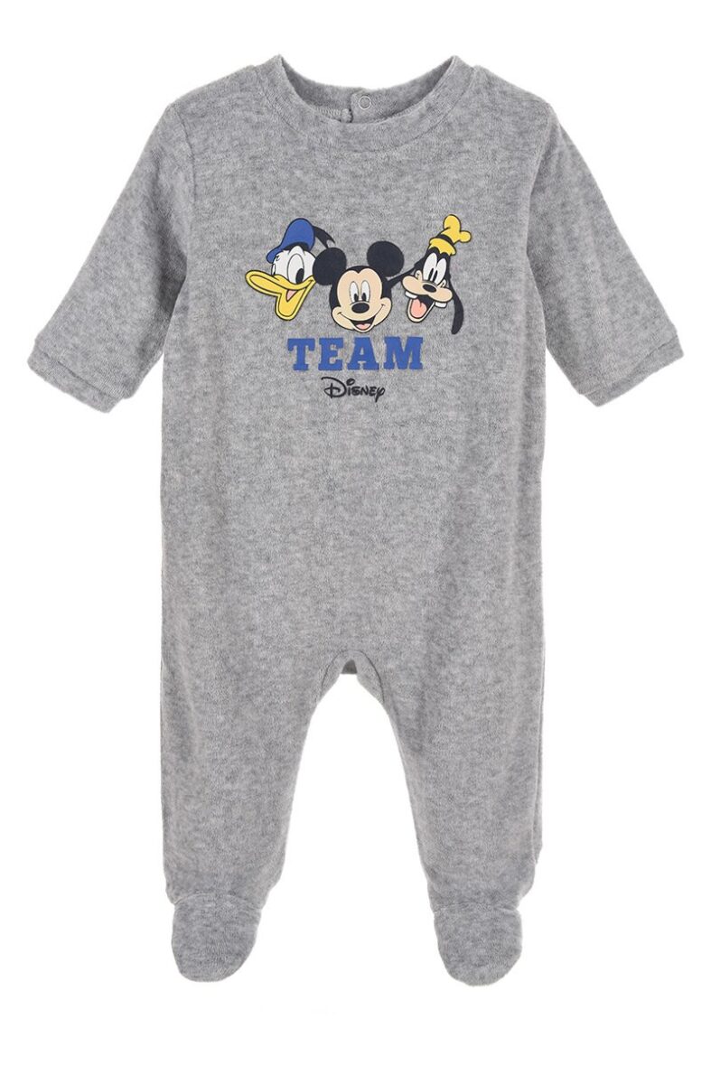 Disney pijama Mickey gris velur