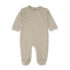 Babybol pijama algodón orgánico arena 250419