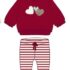 Mayoral conjunto niña rayas rojo 2710