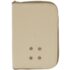 Rosy Fuentes porta documentos botones camel