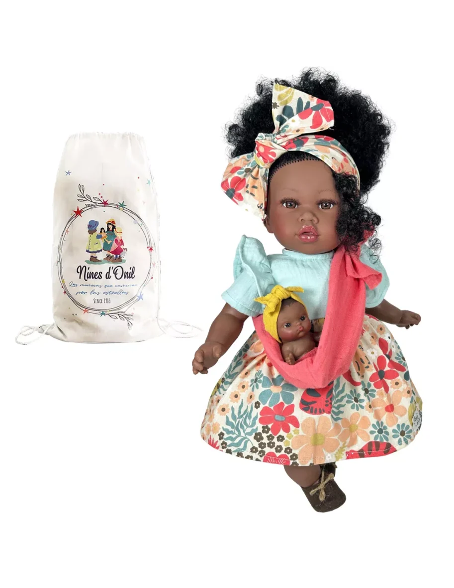 Nines d’Onil Addis con bebé