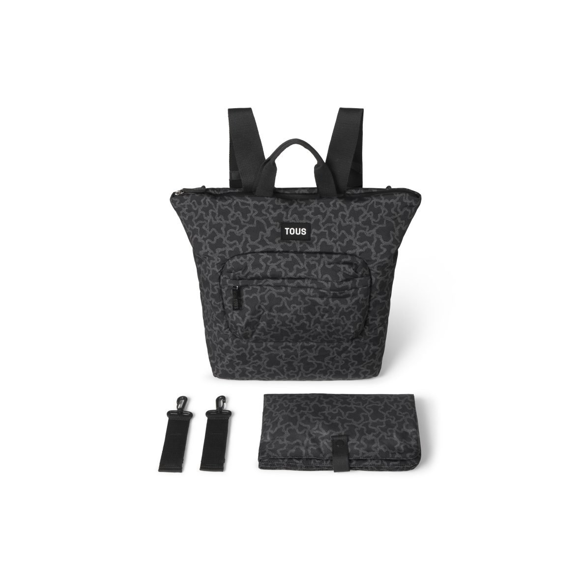 Tous mochila maternal negra