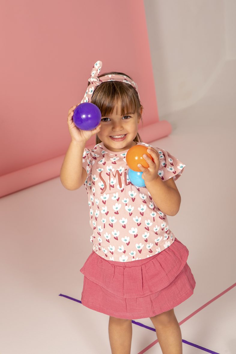 Babybol conjunto 2p+cinta Smile 161008