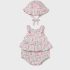 Mayoral pelele volantes con gorro 1632