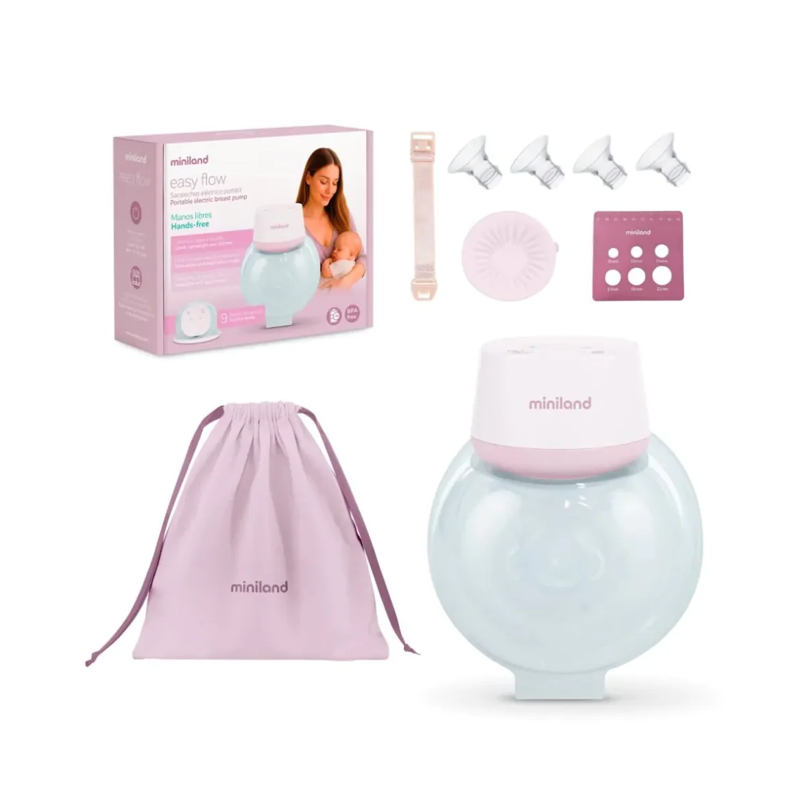 Miniland sacaleches portátil eléctrico Easy Flow