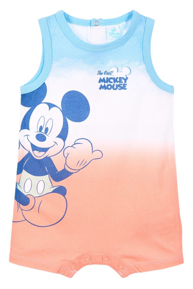 Disney pelele Mickey tricolor naranja