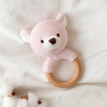 kiokids-sonajero-oso-rosa-algodón-monmama